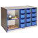 ECR4kids Double-Sided 12 Tray Cabinet without Bins