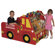 ECR4kids 3-Piece Fire Engine Book Storage Center