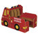 ECR4kids 3-Piece Fire Engine Book Storage Center