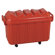 ECR4kids 4 Pack of 18 Gallon Stor-N-Roll Toy Trunks with Casters