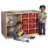 ECR4kids Double-Sided 12 Tray Cabinet without Bins