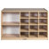 ECR4kids Double-Sided 12 Tray Cabinet without Bins