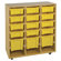 ECR4kids Storage Trolley with 15 Trays