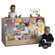 ECR4kids Mobile Book Display with  Storage Unit
