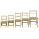 ECR4kids 18" Hardwood Classroom Ladderback Chair