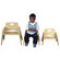 ECR4kids 8" Hardwood Classroom Toddler Chair