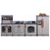 ECR4kids Four Piece Laminate Kitchen Playset