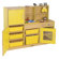 ECR4kids Colorful Essentials 4-in-1 Play Kitchen