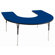 ECR4kids 60" x 66" Horseshoe Adjustable Activity Table