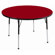 ECR4kids 36" Round Adjustable Activity Table
