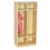 ECR4kids Two Section Straight Locker