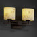 Justice Design Group LumenAria Aero Two Light Bath Vanity
