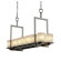 Justice Design Group Montana Veneto Luce 14 Light Short Bridge Chandelier