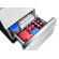 Summit Appliance Two Drawer All-Refrigerator for Built-in Use Auto Defrost