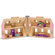 Melissa and Doug Fold and Go Mini Dollhouse