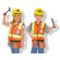 Melissa and Doug Construction Worker Role Play Costume Set