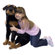 Melissa and Doug Large Rottweiler Plush Stuffed Animal