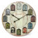 Infinity Instruments Weathered Plank Wall Clock