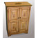 AA Importing Two Door Chest in Ivory and Floral
