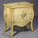 AA Importing Two Drawer Commode Chest in off White