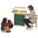 Steffy Wood Products Big Book Easel Storage Chalkboard