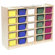 Steffy Wood Products 25-Tray Mobile Cubicle Unit