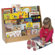 Steffy Wood Products Five Shelf Book Display Unit