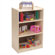 Steffy Wood Products Three-Shelf Mobile Storage Unit