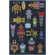 Momeni Lil' Mo Whimsy Steel Blue Kids Rug