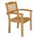 Jewels of Java Stacking Dining Arm Chair