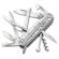 Victorinox Swiss Army Huntsman Multi-Tool Pocket Knife in Translucent Silver