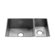 Julien UrbanEdge 7.75" x 14.75" Undermount Stainless Steel Double Bowl Kitchen Sink