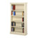 A&E Wood Designs Hampton 84" Bookcase in Pearl White