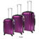Heys USA Duotone 3 Piece Spinner Luggage Set