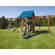 Kids Creations Redwood Grand Stand Swing Set
