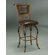 Pastel Furniture Rio Branco Umber 30" Bar Stool w/ Stallion Brown Vinyl