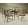 Pastel Furniture Atrium Elegant 5 Piece Dining Set
