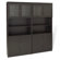 Jesper Office Pro X - Double Bookcase with Hutch Set