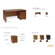Jesper Office Pro X Standard Executive Desk Office Suite