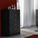 Stellar Home Furniture Milan 5 Drawer Chest