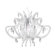 SLAMP Lillibet 1 Light Suspension Chandelier