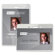 Baumgartens Badge Holder,Vinyl,Horizontal,3-7/8"x2-5/8",50/PK,Clear