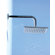 WS Bath Collections Linea 7.9" x 7.9" Supioni Bathroom Shower Head