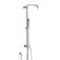 WS Bath Collections Wall Mount 59" Diverter Shower Faucet Bar