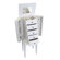 Mele Vanna Jewelry Armoire in White
