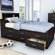 dCOR design Willow Captains Storage Bed