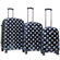 CalPak Montego Bay ABS Hardcase 3 Piece 4 Wheels Luggage Set