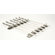 Charcoal Companion Steven Raichlen Stainless Steel Kabob Rack with Six Skewers Set