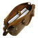 Piel Leather Large Briefcase / Carry-On Bag in Saddle