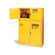 Eagle Manufacturing Company Gallon Yellow Two Shelf With Two Door Self-Closing Flammable Safety Storage Cabinet